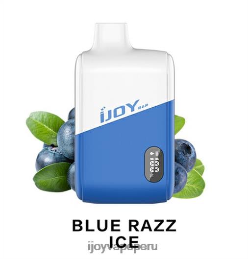 iJOY Bar IC8000 desechable 8ZPZ179 - iJOY Vape Precio hielo azul