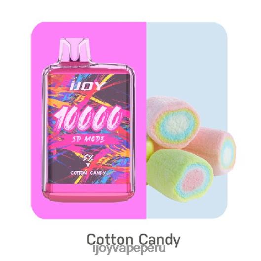 iJOY Bar SD10000 desechable 8ZPZ165 - Cigarro Electronico iJOY Precio algodón de azúcar