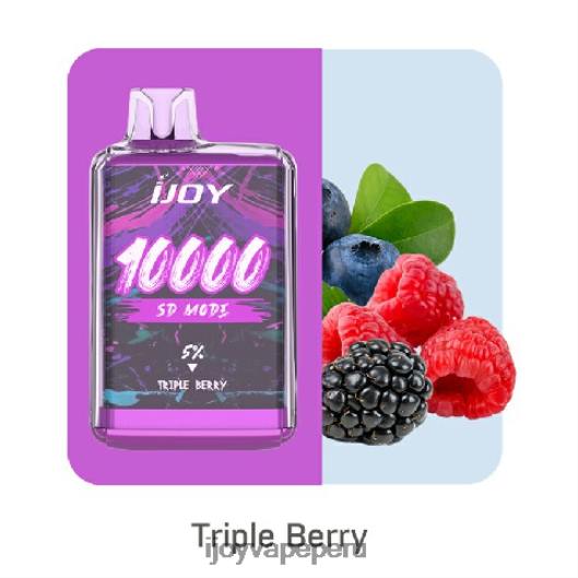 iJOY Bar SD10000 desechable 8ZPZ173 - iJOY Best Flavor triple baya