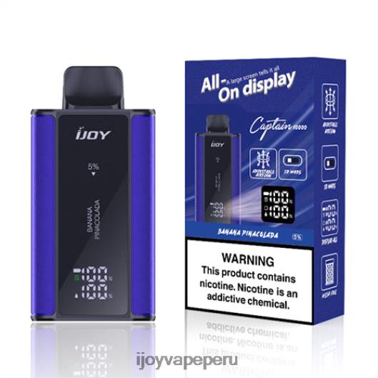 iJOY Bar Captain desechable 8ZPZ82 - iJOY Vapes For Sale bayas azules