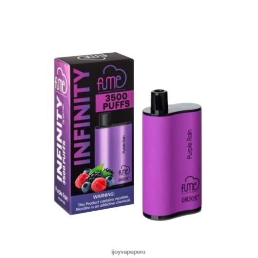 iJOY Fume Infinity desechables 3500 inhalaciones | 12ml 8ZPZ106 - iJOY Vape Desechable lluvia púrpura